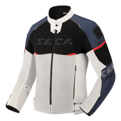 Μπουφάν μηχανής SECA AIRFLOW III GREY/NAVY