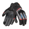 Γάντια μηχανής SECA GRAVEL GREY/BLUE/RED