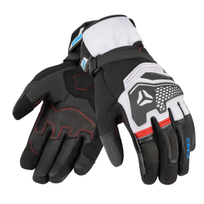 Γάντια μηχανής SECA TURISMO WP GREY/RED/BLUE
