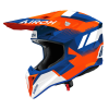Κράνος motocross AIROH WRAAAP VISION ORANGE/BLUE GLOSS