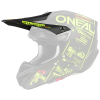 Γείσο για κράνος O'NEAL 5SRS POLYACRYLITE ATTACK BLACK/NEON YELLOW