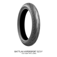 Λάστιχο μοτοτοσυκλέτας BRIDGESTONE Battlax Hypersport S23 Tire 120/70ZR17
