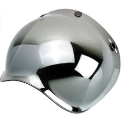 Ζελατίνα κράνους BILTWELL SHIELD BUBBLE CHROME MIRROR