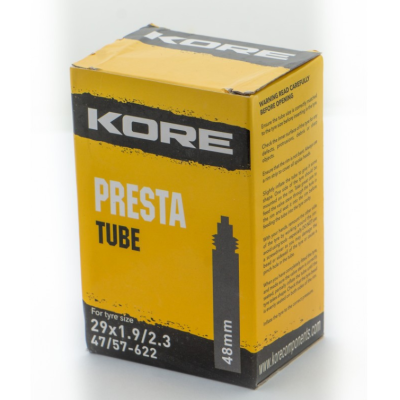 Σαμπρέλα ποδηλάτου KORE PRESTA 29 X 1.9/2.3 TUBE 48mm VALVE