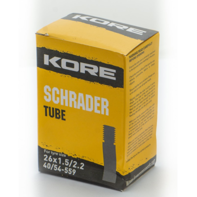 Σαμπρέλα ποδηλάτου KORE SHRADER 26 X 1.5/2.2 TUBE