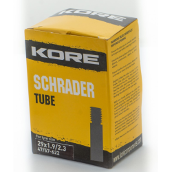 Σαμπρέλα ποδηλάτου KORE SHRADER 29 X 1.9/2.3 TUBE Σαμπρέλα ποδηλάτου KORE SHRADER 29 X 1.9/2.3 TUBE