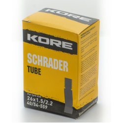 Σαμπρέλα ποδηλάτου KORE SHRADER 26 X 2.3/2.5 TUBE Σαμπρέλα ποδηλάτου KORE SHRADER 26 X 2.3/2.5 TUBE
