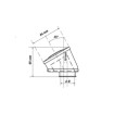Φίλτρο αέρα MALOSSI ø 42/50/60 25° Φίλτρο αέρα MALOSSI ø 42/50/60 25° thumb