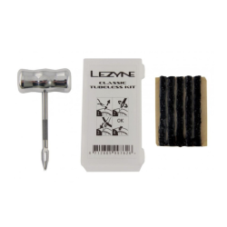 Κιτ επισκευής ελαστικών tubeless για ποδήλατα LEZYNE CLASSIC TUBELESS Kit Silver