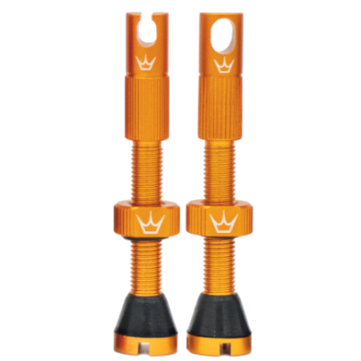 Βαλβίδα ελατικών ποδηλάτου Peaty's x Chris King (MK2) Tubeless Valves - 42mm / Mango