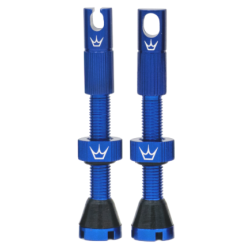 Βαλβίδα ελατικών ποδηλάτου Peaty's x Chris King (MK2) Tubeless Valves - 42mm / Navy