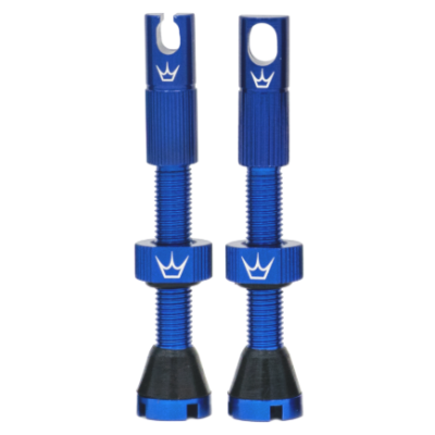 Βαλβίδα ελατικών ποδηλάτου Peaty's x Chris King (MK2) Tubeless Valves - 42mm / Navy