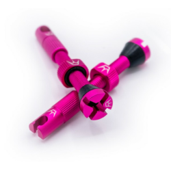 Βαλβίδα ελατικών ποδηλάτου Peaty's x Chris King (MK2) Tubeless Valves - 42mm / Matte Punch