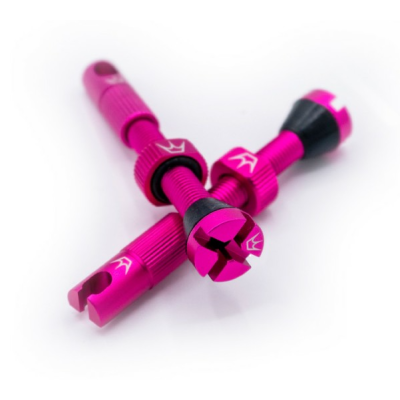 Βαλβίδα ελατικών ποδηλάτου Peaty's x Chris King (MK2) Tubeless Valves - 42mm / Matte Punch