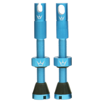 Βαλβίδα ελατικών ποδηλάτου Peaty's x Chris King (MK2) Tubeless Valves - 42mm / Turquoise