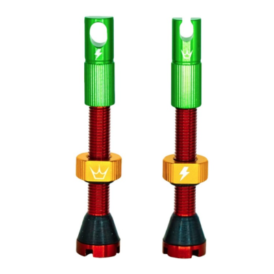 Βαλβίδα ελατικών ποδηλάτου Peaty's x 50to01 (MK2) Tubeless Valves - 42mm / Rasta