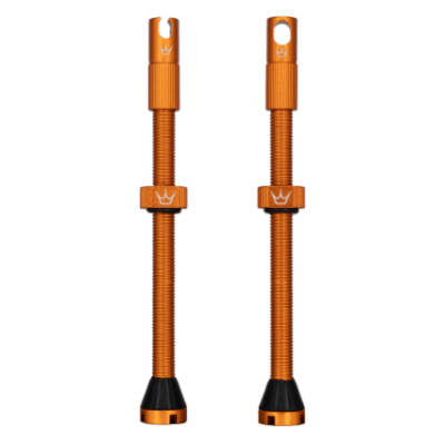 Βαλβίδα ελατικών ποδηλάτου Peaty's x Chris King (MK2) Tubeless Valves - 80mm / Mango
