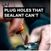 Κιτ επισκευής ελαστικού ποδηλάτου Peaty's Holeshot Tubeless Puncture Plugger Kit Black thumb