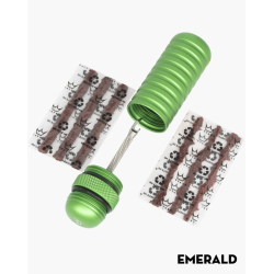 Κιτ επισκευής ελαστικών ποδηλάτων Peaty's Holeshot Tubeless Puncture Plugger Kit Emerald Κιτ επισκευής ελαστικών ποδηλάτων Peaty's Holeshot Tubeless Puncture Plugger Kit Emerald