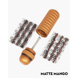 Κιτ επισκευής ελαστικών ποδηλάτου Peaty's Holeshot Tubeless Puncture Plugger Kit Matte Mango Κιτ επισκευής ελαστικών ποδηλάτου Peaty's Holeshot Tubeless Puncture Plugger Kit Matte Mango