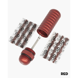 Κιτ επισκευής ελαστικών ποδηλάτου Peaty's Holeshot Tubeless Puncture Plugger Kit Red