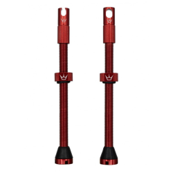 Βαλβίδα ελατικών ποδηλάτου Peaty's x Chris King (MK2) Tubeless Valves - 80mm / Red