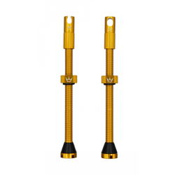 Βαλβίδα ελατικών ποδηλάτου Peaty's x Chris King (MK2) Tubeless Valves - 80mm / Gold