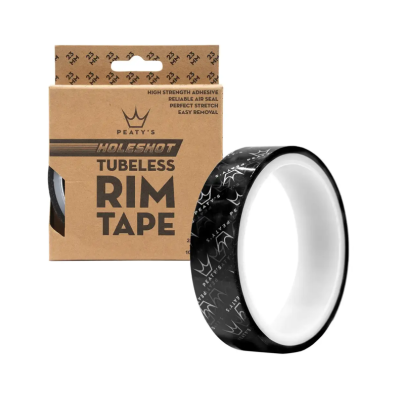 Αυτοκόλλητη ταινία ζάντας ποδηλάτου Peaty's Holeshot Tubeless Rim Tape 23mm x 50m Workshop Roll