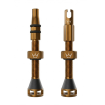 Βαλβίδα ελατικών ποδηλάτου Peaty's Holeshot Fast Flow Tubeless Valves - 42mm / Bourbon thumb