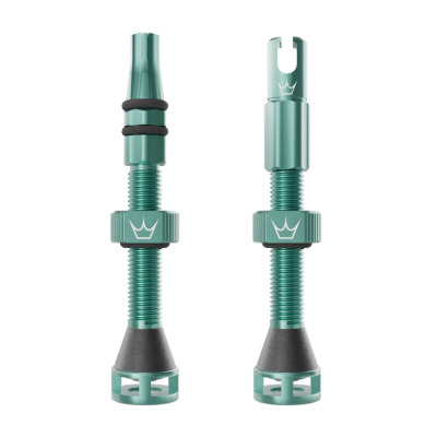 Βαλβίδα ελατικών ποδηλάτου Peaty's Holeshot Fast Flow Tubeless Valves - 42mm / Jade