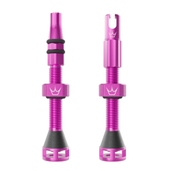 Βαλβίδα ελατικών ποδηλάτου Peaty's Holeshot Fast Flow Tubeless Valves - 42mm / Punch Βαλβίδα ελατικών ποδηλάτου Peaty's Holeshot Fast Flow Tubeless Valves - 42mm / Punch