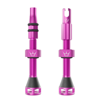 Βαλβίδα ελατικών ποδηλάτου Peaty's Holeshot Fast Flow Tubeless Valves - 42mm / Punch