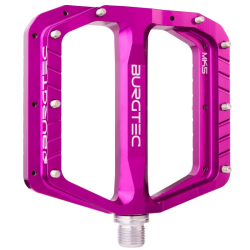 Πετάλια ποδηλάτου BURGTEC Penthouse Flat MK5 Pedals Purple Rain Steel Πετάλια ποδηλάτου BURGTEC Penthouse Flat MK5 Pedals Purple Rain Steel