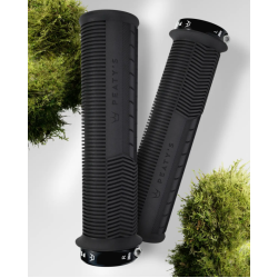 Χειρολαβές ποδηλάτου Peaty's Monarch Grip - Mushroom - Thick - Black