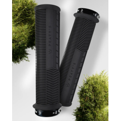 Χειρολαβές ποδηλάτου Peaty's Monarch Grip - Mushroom - Thin - Black