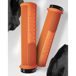 Χειρολαβές ποδηλάτου Peaty's Monarch Grip - Knurl - Thin - Mango Χειρολαβές ποδηλάτου Peaty's Monarch Grip - Knurl - Thin - Mango