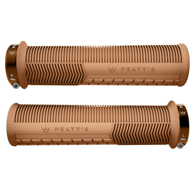 Χειρολαβές ποδηλάτου Peaty's Monarch Grip - Mushroom - Thin - Gum