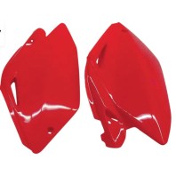 Πλαϊνά πλαστικά UFO CR250F 04-05 RED