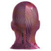 Κουκούλα προσώπου αναβάτη - μπαλακλάβα ICE2 SOLID PINK/ORANGE thumb