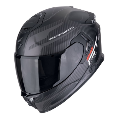 Κράνος μηχανής SCORPION EXO-GT SP Air Flex Matt Black/Silver Κράνος μηχανής SCORPION EXO-GT SP Air Flex Matt Black/Silver
