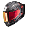 Κράνος μηχανής SCORPION EXO-1500 CARBON AIR ZITY Black-Red