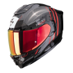 Κράνος μηχανής SCORPION EXO-1500 CARBON AIR ZITY Black-Red thumb