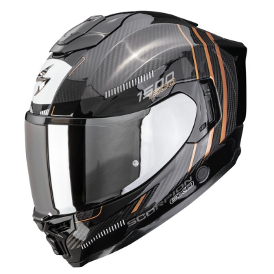 Κράνος μηχανής SCORPION EXO-1500 CARBON AIR ZITY Black-Copper Κράνος μηχανής SCORPION EXO-1500 CARBON AIR ZITY Black-Copper