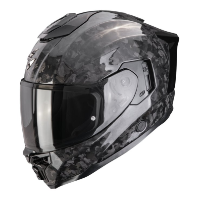 Κράνος μηχανής SCORPION EXO-1500 CARBON AIR SOLID Black