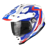 Κράνος μηχανής SCORPION ADF-9000 AIR PATROL White-Blue-Red