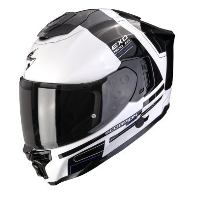 Κράνος μηχανής SCORPION EXO-1500 AIR DUAL White-Black Κράνος μηχανής SCORPION EXO-1500 AIR DUAL White-Black