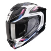 Κράνος μηχανής SCORPION EXO-1500 AIR SLEEK white-Black-Pink thumb