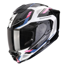 Κράνος μηχανής SCORPION EXO-1500 AIR SLEEK white-Black-Pink
