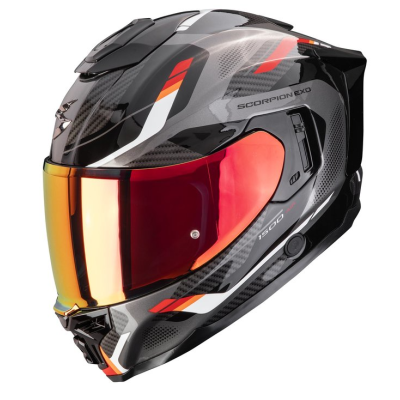 Κράνος μηχανής SCORPION EXO-1500 AIR SLEEK Black-Red Κράνος μηχανής SCORPION EXO-1500 AIR SLEEK Black-Red