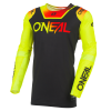 Μπλούζα motocross O'NEAL PRODIGY FIVE SIX V.27 BLACK/NEON YELLOW